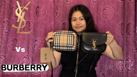 ysl vs burberry